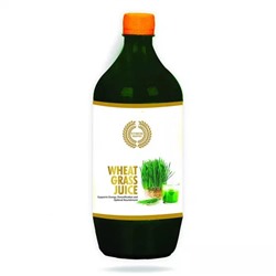 Сок из Ростков Пшеницы (1 л), Wheat Grass Juice, произв. Fitness Mantra