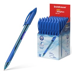 Ручка шариковая ErichKrause® Dolphin 1.2 синяя 48188/50/Китай Подробнее
