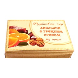 Фруктовый сыр Апельсин с грецким орехом, 250г