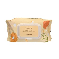 Салфетки косметические влажные Garden Pleasure Chamomile Cleansing Tissue, Saem, 100 шт.