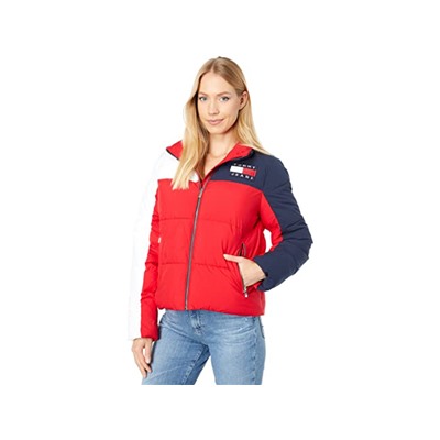 Tommy Jeans Color-Block Adjustable Puffer