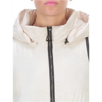 8266 MILK Куртка демисезонная женская BAOFANI (100 гр. синтепон) размер 42