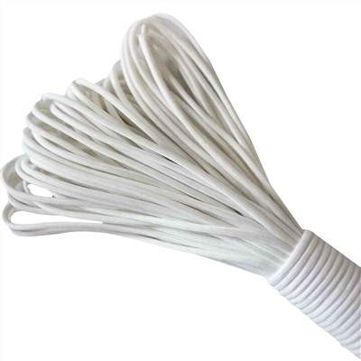 Светящийся паракордовый шнур (белый) – Необходимый аксессуар для любых поездок на природу №295
