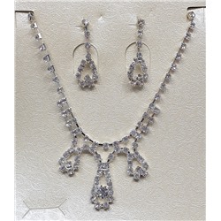 Комплект украшений Jewelry 034, серебро