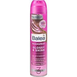 Balea Haarspray Glossy & Shine (Балеа) Лак для волос с блеском, 300 мл