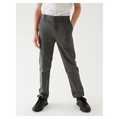 Boys' Cotton Skin Kind School Trousers (2-18 Yrs)