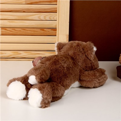 Мягкая игрушка «Собака», 33 см, цвет коричневый