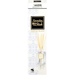 Освежитель воздуха для дома (с палочками) Parfum Blanc, Fragrant Stick, Sawaday, 70 мл (запасной блок)