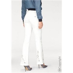 Джинсы Аризона Jeans mit Stickere Размер Gr. 38, Цвет weiß