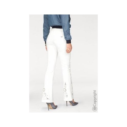 Джинсы Аризона Jeans mit Stickere Размер Gr. 38, Цвет weiß