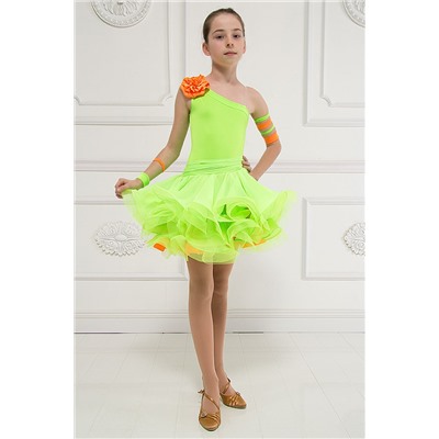 Детское платье для бальных танцев латина и стандарт 62903