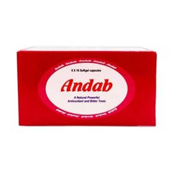 Андаб (60 кап), Andab, произв. Cadila Pharmaceuticals