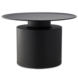 Столик кофейный Otes, Ø65 см, черный