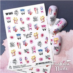 Fashion Nails, Слайдер-дизайн W165