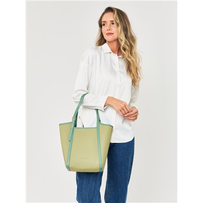 JS-1907-65 зеленая сумка женская (кожа) Jane's Story