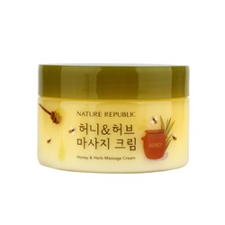 NATURE REPUBLIC Honey & Herb Массажный крем с травяными экстрактами и медом