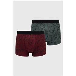 Bokserki męskie wzorzyste (2-pack) kolor multicolor