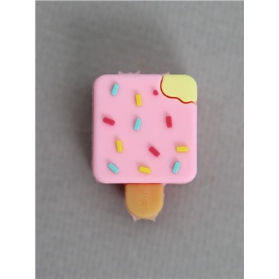 Защитная насадка для провода "Ice cream", pink