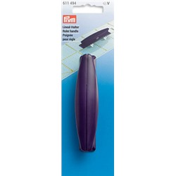 611494 PRYM Рукоятка для линейки с присосками, длина 10см, пластик/силикон, фиолетовый упак (1 шт)