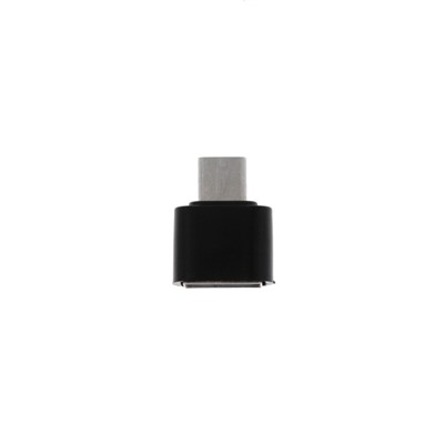 OTG адаптер Luazon Type-C - USB, цвет чёрный