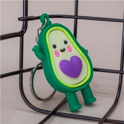 Брелок «Avocado heart», purple