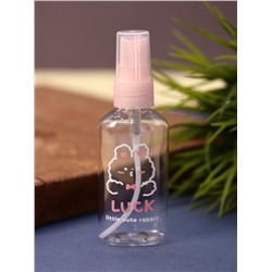 Дорожная бутылочка "Little rabbit luck", pink (70 ml)