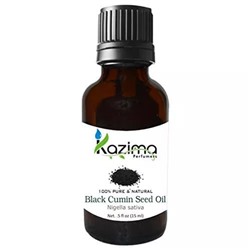 Масло семян черного Тмина (15 мл), Black Cumin Seed Oil, произв. Kazima