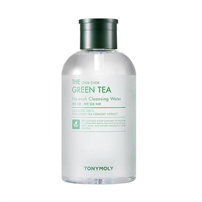 TONY MOLY The Chok Chok Green Tea No-wash Очищающая вода с экстрактом зеленого чая(700мл)