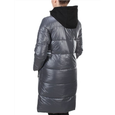 2193 DARK GREY Куртка зимняя женская AIKESDFRS (200 гр. холлофайбера) размер XL - 48 российский