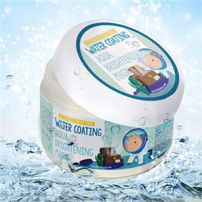 Маска ночная увлажняющая Water Coating Aqua Brightening Mask, ELIZAVECCA 100 мл