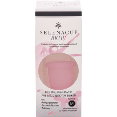 SELENA CUP Menstruationstasse Чашка для менструаций  Aktiv Размер Gr. M, 1 шт.