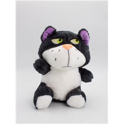 Мягкая игрушка "Suspicious cat", black, 24 см