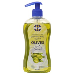 Жидкость для мытья посуды, овощей и фруктов Olives, Meule 500 мл