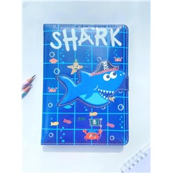 Блокнот (B6) "Shark pirat", blue (18.5*13)