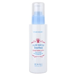 ETUDE HOUSE Pure Water Baobab Мягкий лосьон с экстрактом баобаба SPF30 PA++