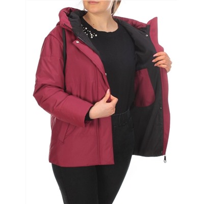 2255 WINE Куртка демисезонная женская Flance Rose (100 гр. синтепон) размер 42