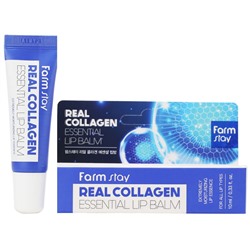 Бальзам для губ Real Collagen Essential Lip Balm, FarmStay, 10 мл