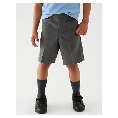 2pk Boys' Plus Fit Cargo School Shorts (4-14 Yrs)