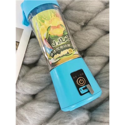 Блендер портативный "Juicy", blue, USB, (24*8 см)