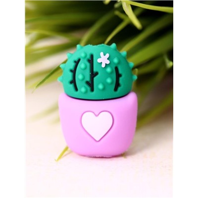 Защитная насадка для провода "Cactus love", purple