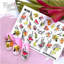 Fashion Nails, Слайдер-дизайн W110