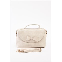 Bow Faux Leather Bag