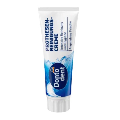 Dontodent Gebissreiniger-Creme, Донтодент Очищающий крем-паста для зубных протезов, 75 мл