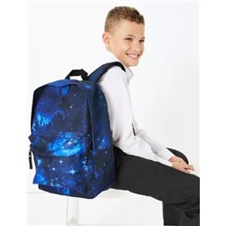 Kids’ Space Design Water Repellent School Backpack