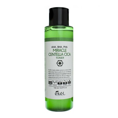 Тонер для проблемной кожи AHA, BHA, PHA Miracle Centella Cica Toner, Ekel, 150 мл