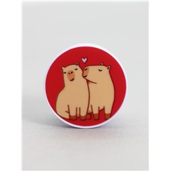 Попсокет "Capybara love"