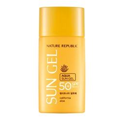 NATURE REPUBLIC California Aloe Aqua Солнцезащитный гель SPF50+ PA++++