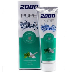 Зубная паста с пищевой содой Свежая мята, 2080 Pure Baking Soda Clean Mint, Aekyung, 120 г