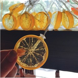 Светодиодная гирлянда Лимон, питание от сети SLZ-571