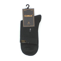 Мужские носки Komax M800-1 чёрные хлопок